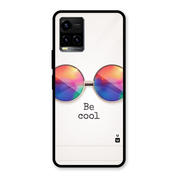 Be Cool Glass Back Case for Vivo Y21A