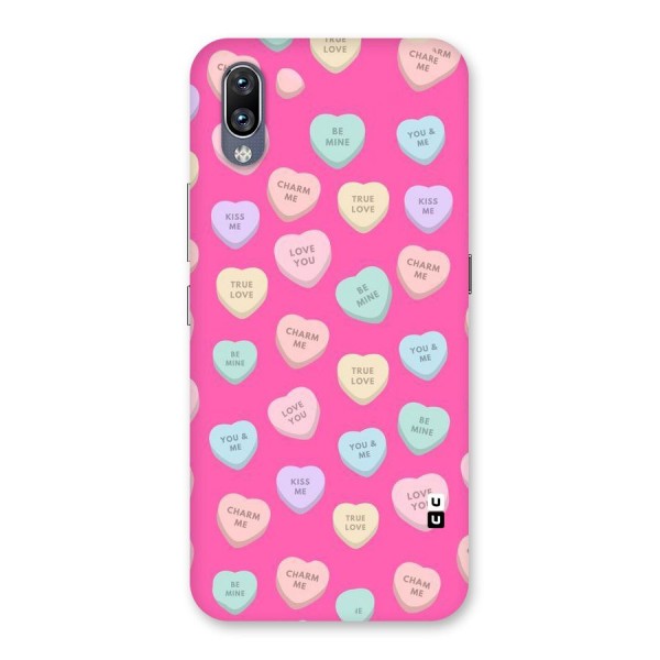 Be Mine Hearts Pattern Back Case for Vivo NEX