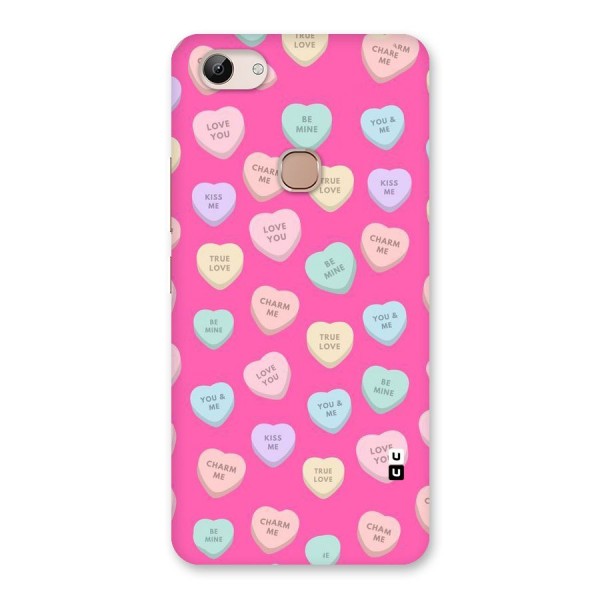 Be Mine Hearts Pattern Back Case for Vivo Y83