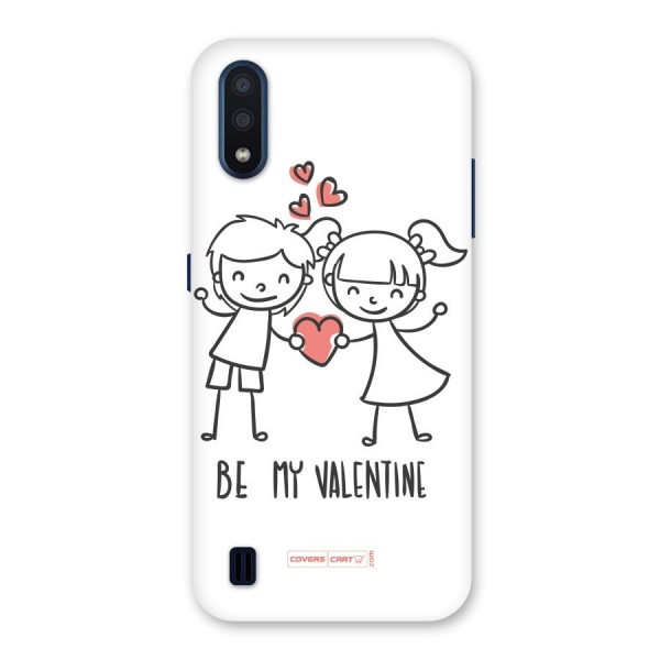 Be My Valentine Back Case for Galaxy M01