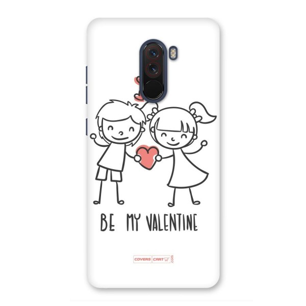 Be My Valentine Back Case for Poco F1