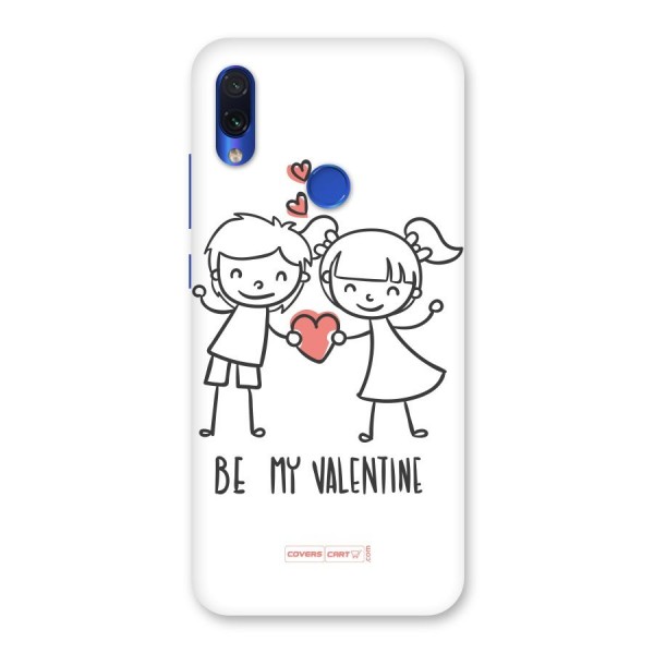 Be My Valentine Back Case for Redmi Note 7