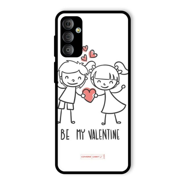 Be My Valentine Glass Back Case for Galaxy F23