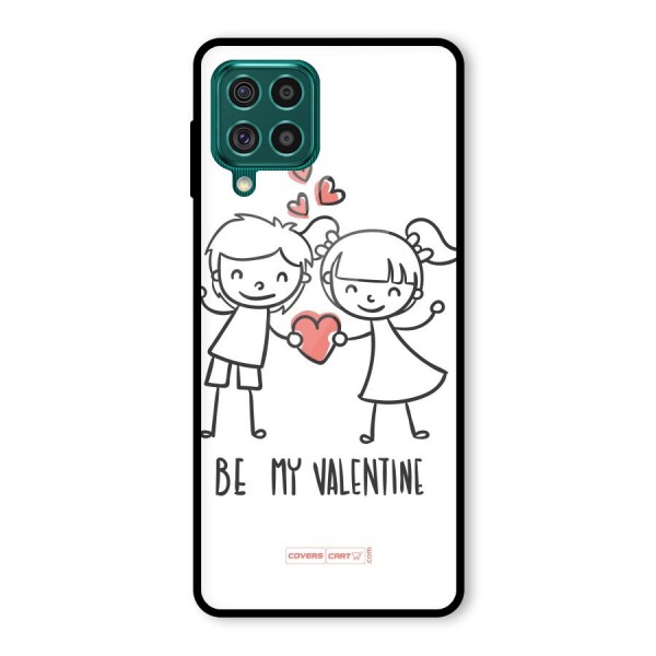 Be My Valentine Glass Back Case for Galaxy F62