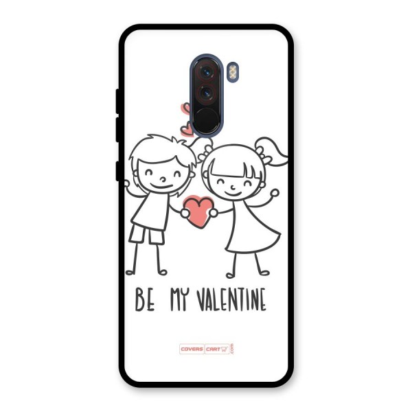 Be My Valentine Glass Back Case for Poco F1