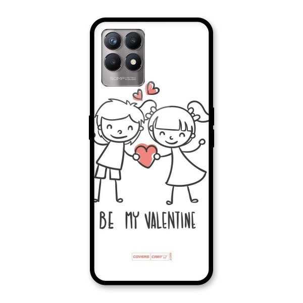 Be My Valentine Glass Back Case for Realme 8i