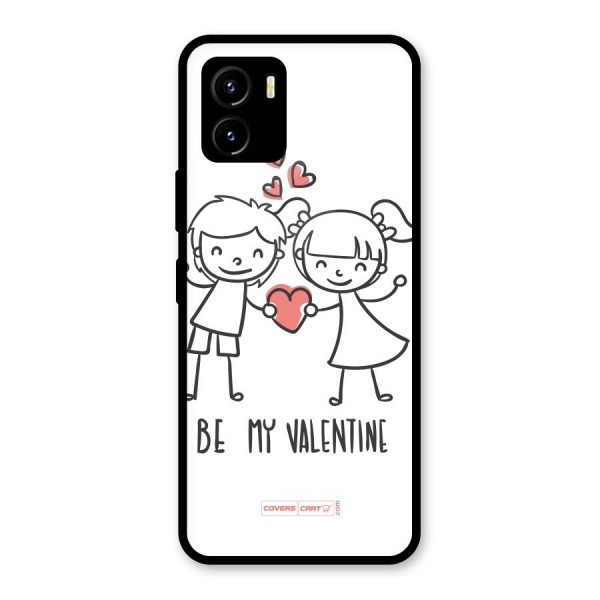 Be My Valentine Glass Back Case for Vivo Y15s