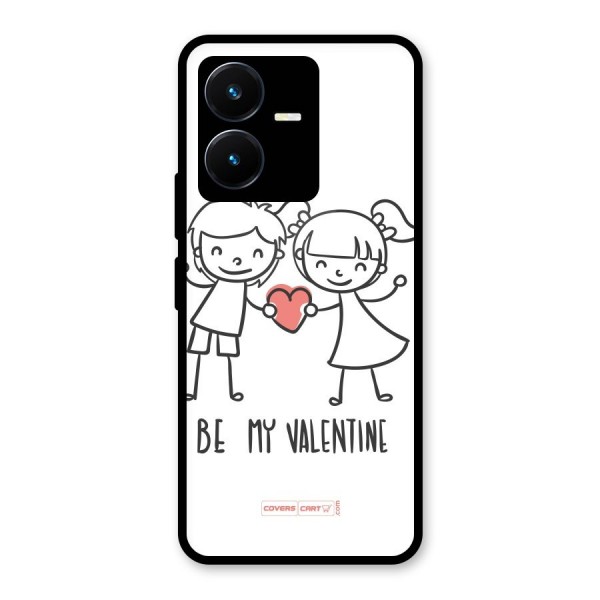 Be My Valentine Glass Back Case for Vivo Y22