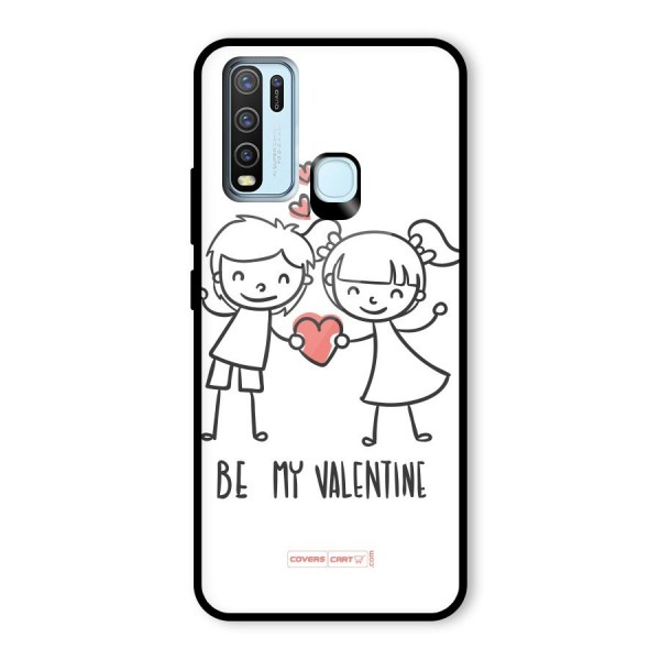 Be My Valentine Glass Back Case for Vivo Y30