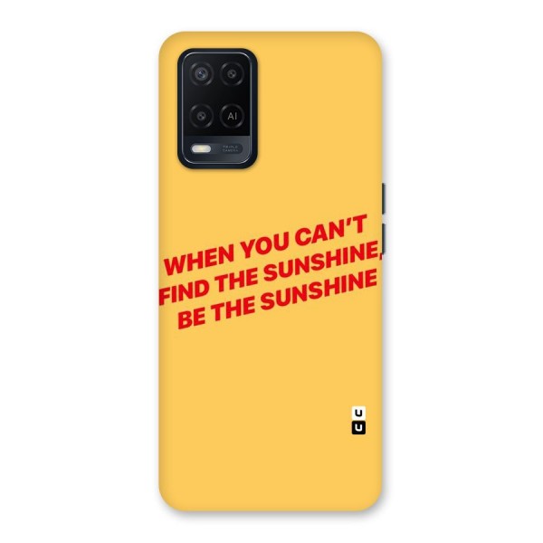 Be The Sunshine Back Case for Oppo A54