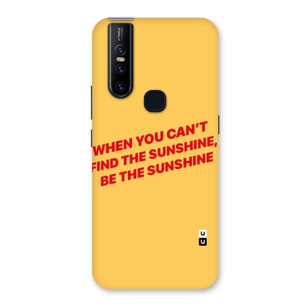 Be The Sunshine Back Case for Vivo V15