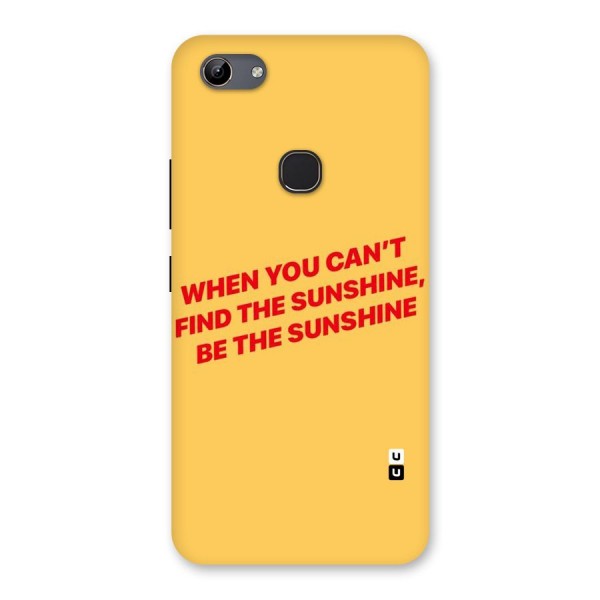 Be The Sunshine Back Case for Vivo Y81