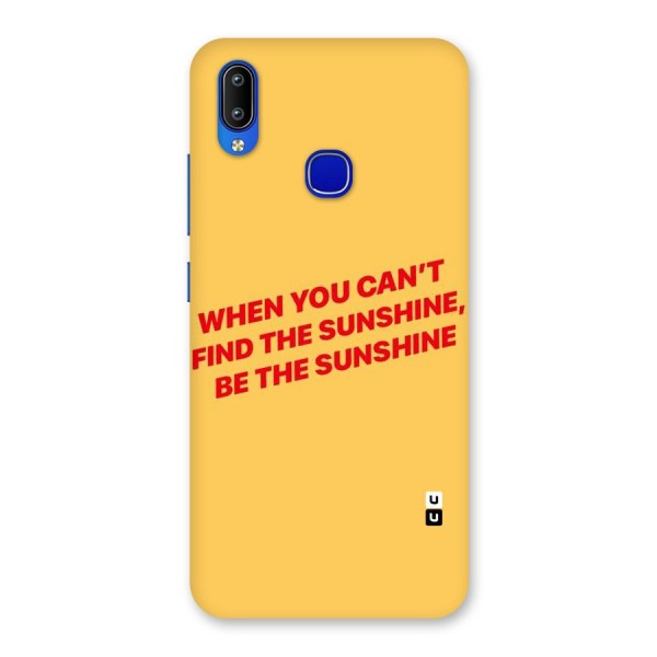 Be The Sunshine Back Case for Vivo Y91