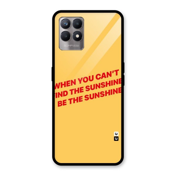 Be The Sunshine Glass Back Case for Realme 8i