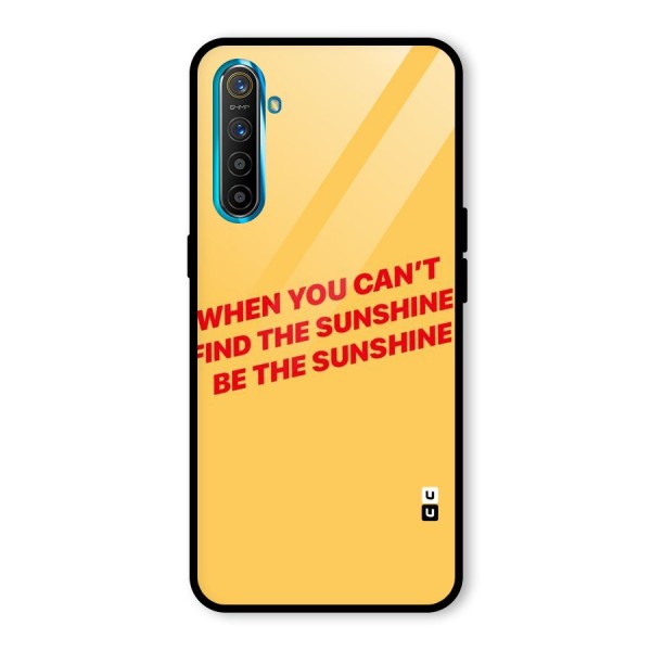 Be The Sunshine Glass Back Case for Realme XT