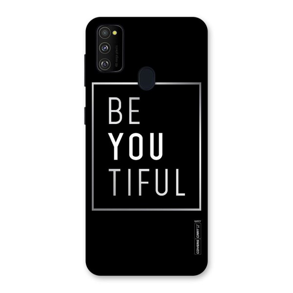 Be You Beautiful Back Case for Galaxy M21