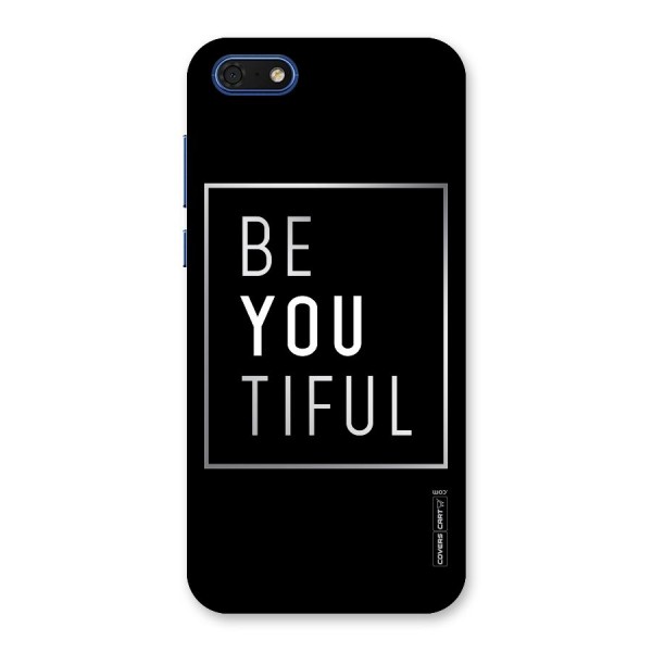 Be You Beautiful Back Case for Honor 7s