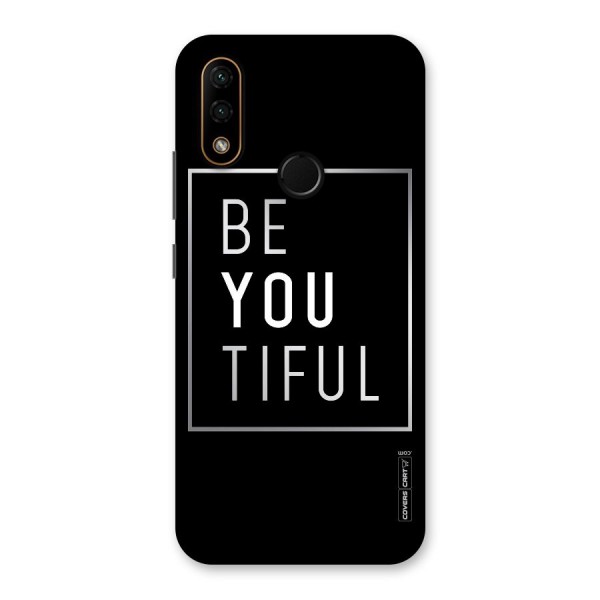 Be You Beautiful Back Case for Lenovo A6 Note