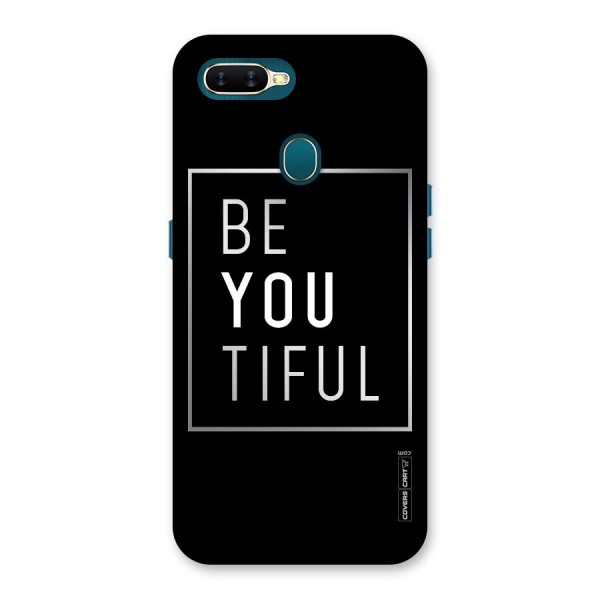 Be You Beautiful Back Case for Oppo A12