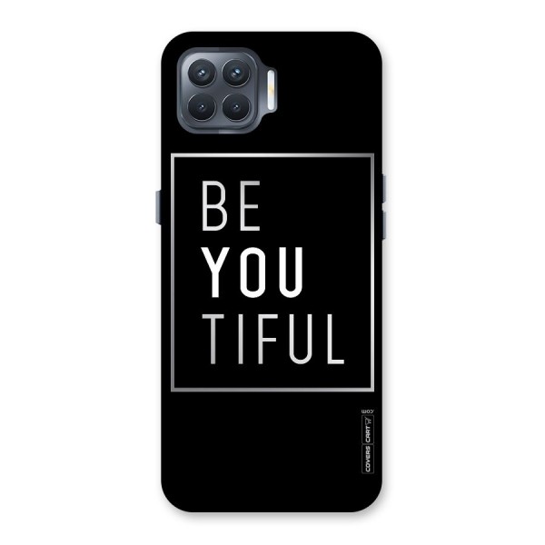 Be You Beautiful Back Case for Oppo F17 Pro