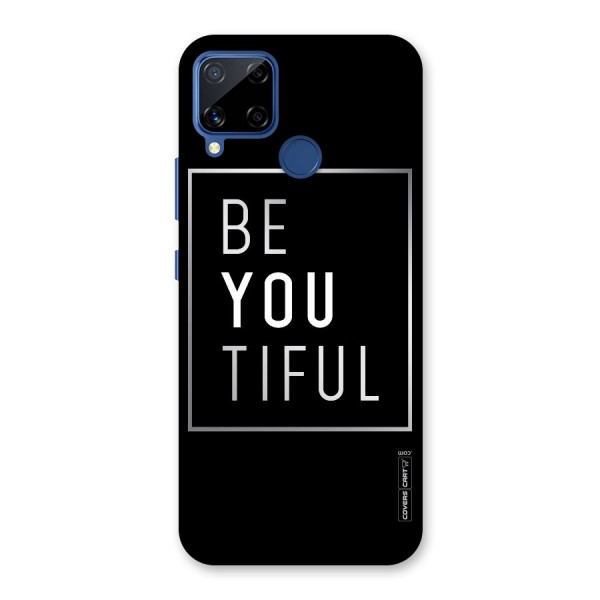 Be You Beautiful Back Case for Realme Narzo 30A