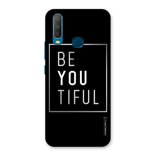 Be You Beautiful Back Case for Vivo U10