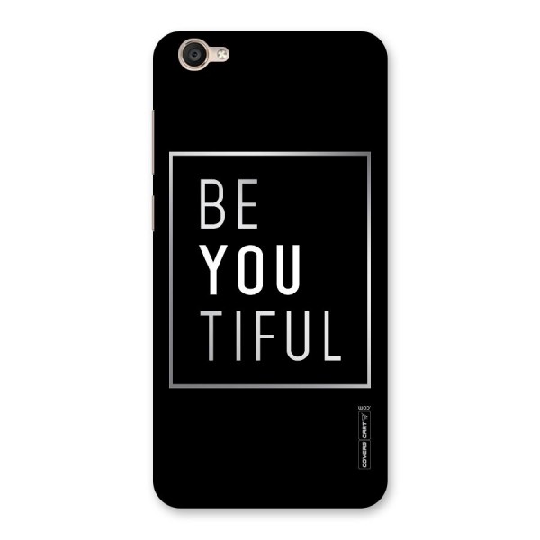 Be You Beautiful Back Case for Vivo Y55s