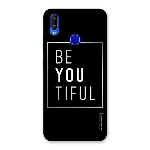 Be You Beautiful Back Case for Vivo Y91