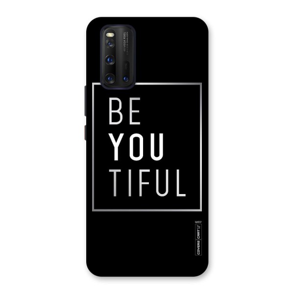 Be You Beautiful Back Case for Vivo iQOO 3