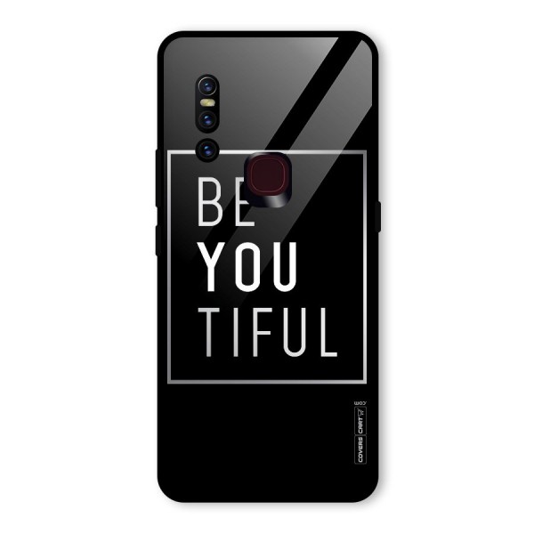 Be You Beautiful Glass Back Case for Vivo V15