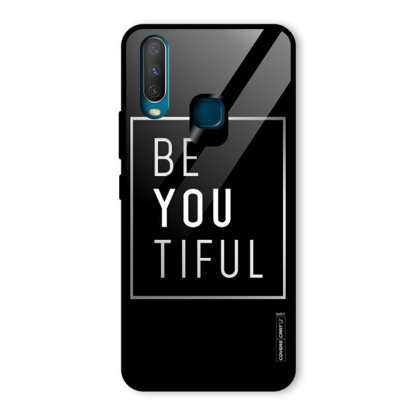 Be You Beautiful Glass Back Case for Vivo Y12