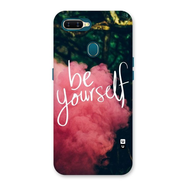 Be Yourself Greens Back Case for Oppo A12