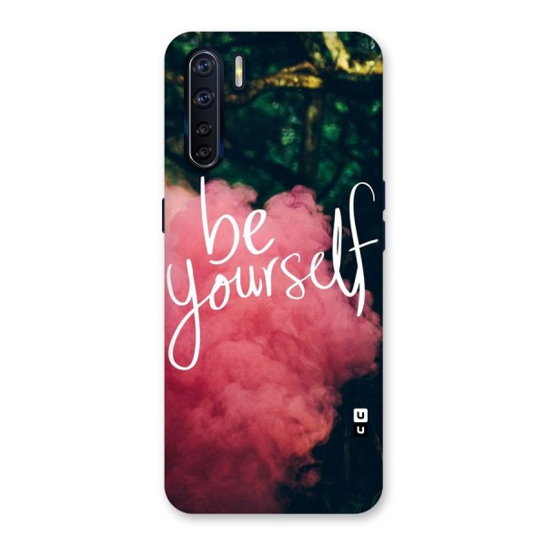 Be Yourself Greens Back Case for Oppo F15