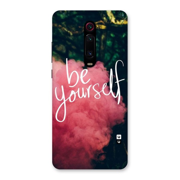 Be Yourself Greens Back Case for Redmi K20 Pro