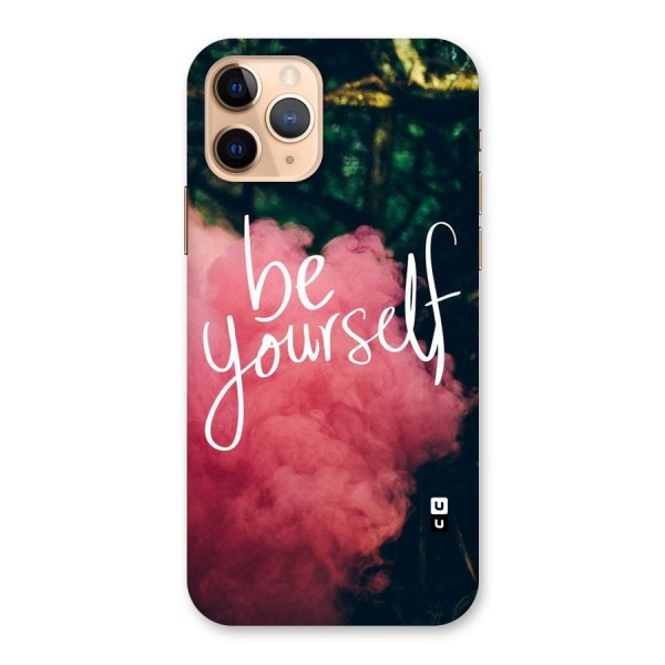 Be Yourself Greens Back Case for iPhone 11 Pro