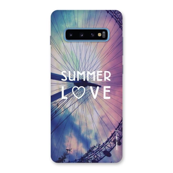 Beach Dreams Back Case for Galaxy S10 Plus