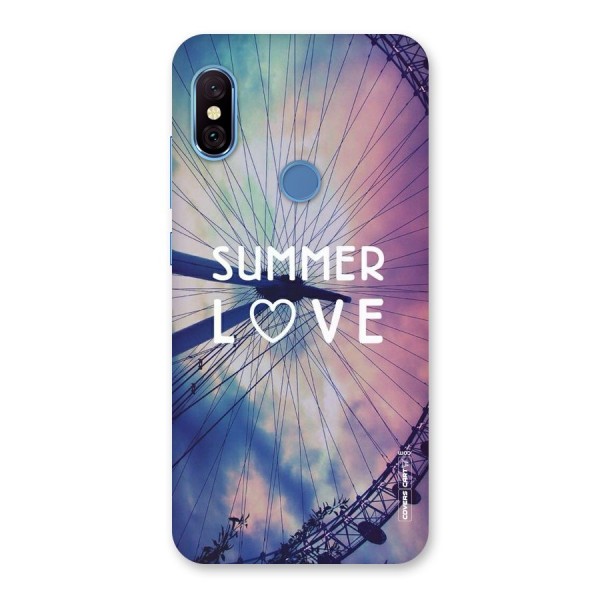 Beach Dreams Back Case for Redmi Note 6 Pro