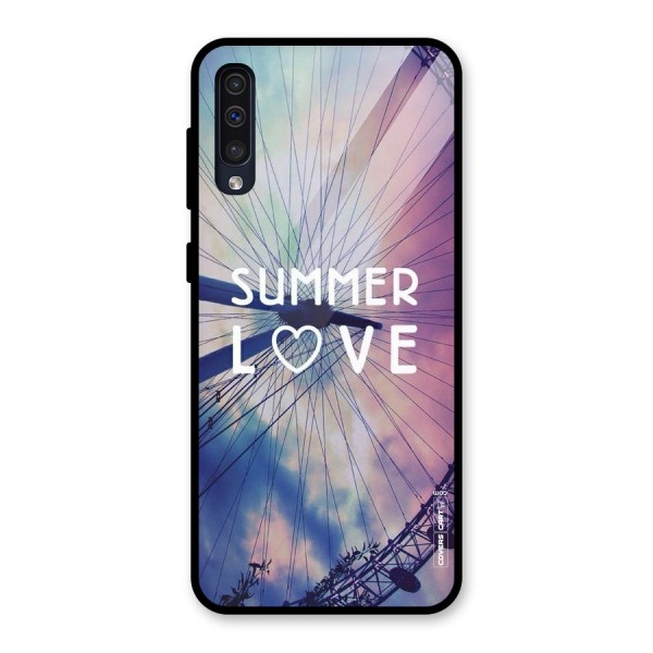 Beach Dreams Glass Back Case for Galaxy A50s