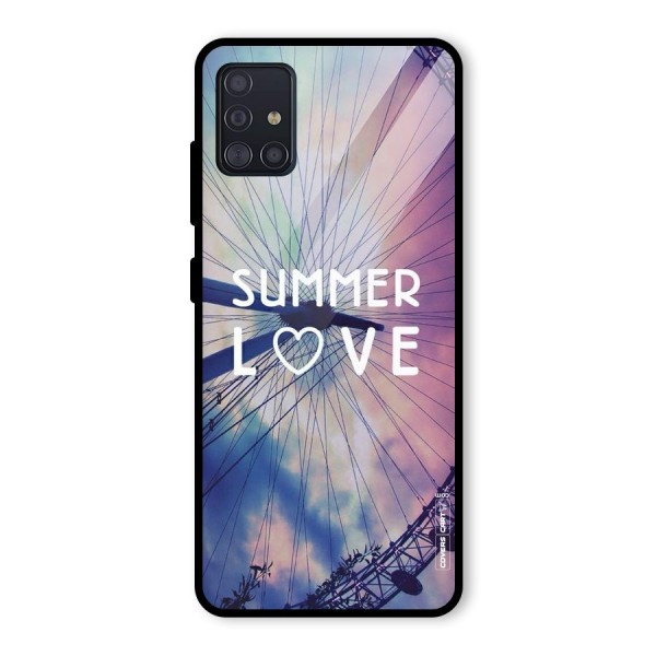 Beach Dreams Glass Back Case for Galaxy A51