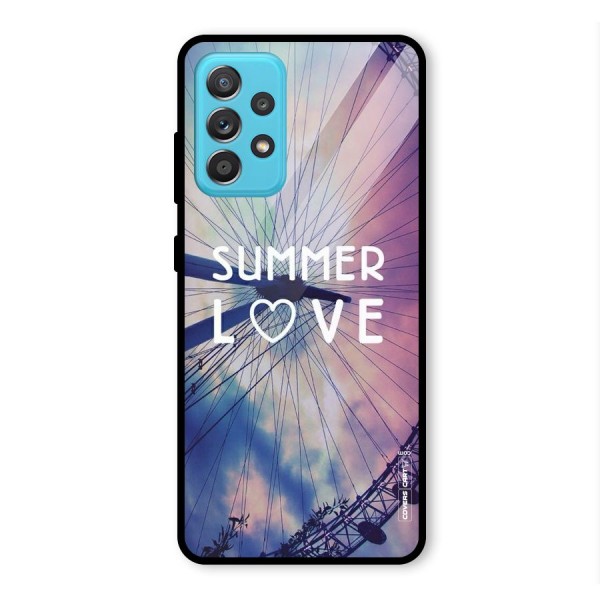 Beach Dreams Glass Back Case for Galaxy A52s 5G