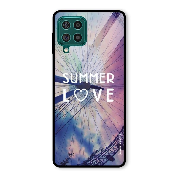 Beach Dreams Glass Back Case for Galaxy F62