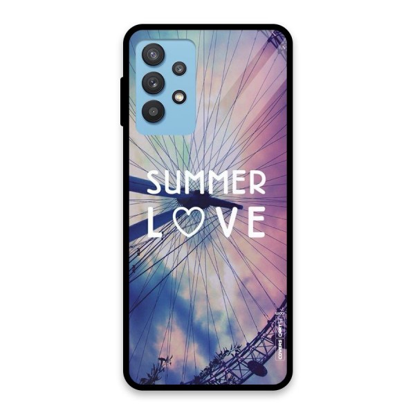 Beach Dreams Glass Back Case for Galaxy M32 5G