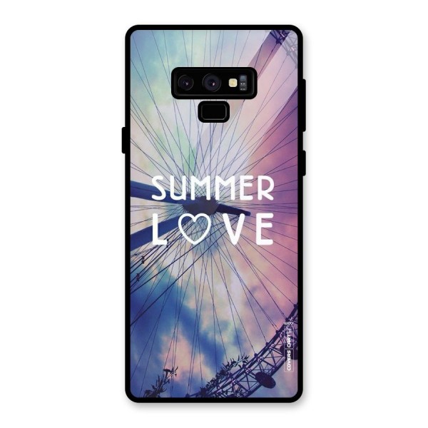 Beach Dreams Glass Back Case for Galaxy Note 9