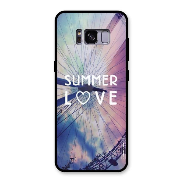 Beach Dreams Glass Back Case for Galaxy S8