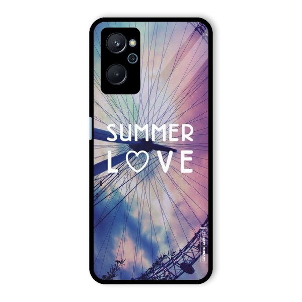 Beach Dreams Glass Back Case for Realme 9i