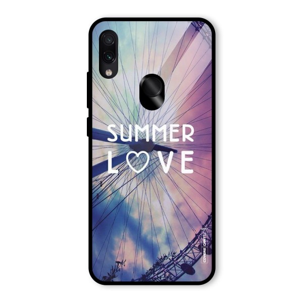 Beach Dreams Glass Back Case for Redmi Note 7