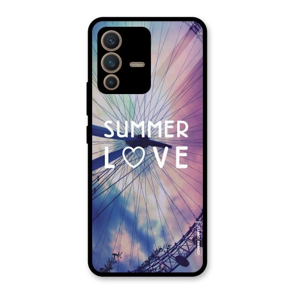 Beach Dreams Glass Back Case for Vivo V23 5G