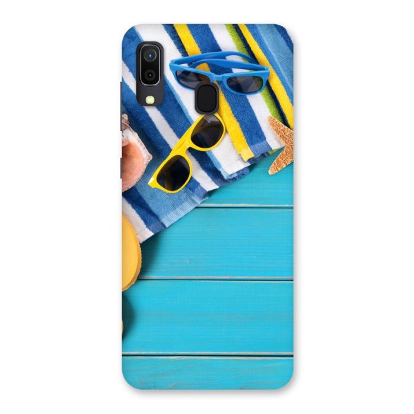 Beach Ready Back Case for Galaxy A20