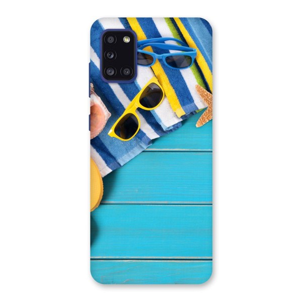 Beach Ready Back Case for Galaxy A31