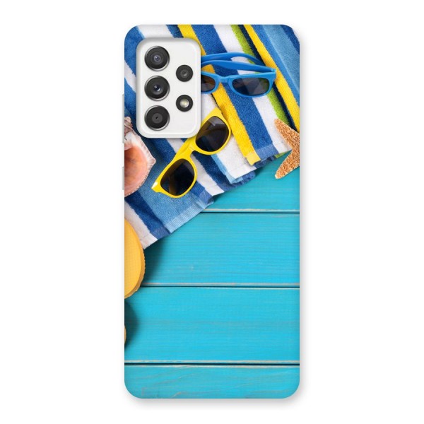 Beach Ready Back Case for Galaxy A52